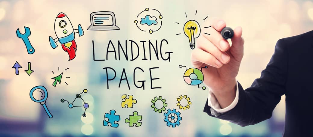 landing page features